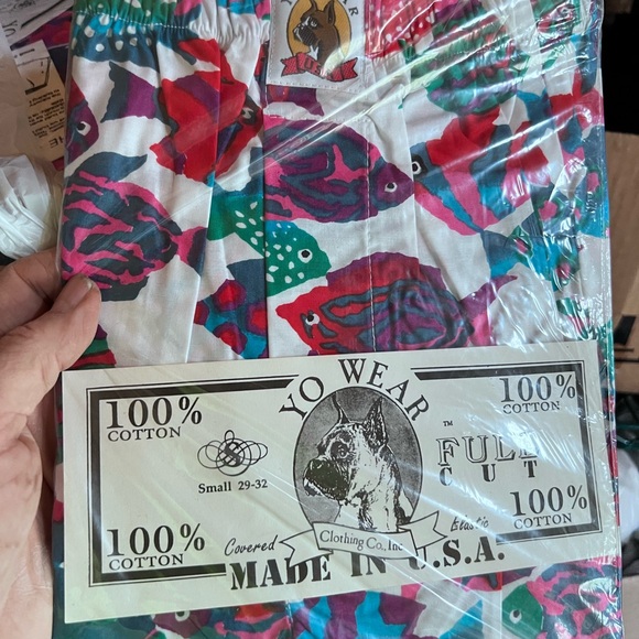 Underwear & Socks | New With Tags Yo Wear Mens Sz S Vintage Colorful ...